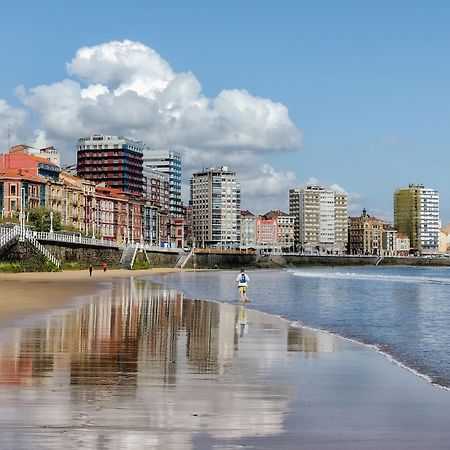 Jasjose Playa - Frente A San Lorenzo, 2 Hab, 6 Pax, Wifi - Vut-2047-As Gijón Buitenkant foto